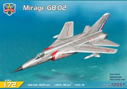 Scale model  Mirage G8.02 experimental fighter (re-release)