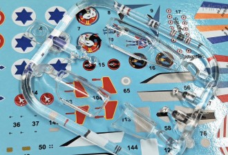 Макети  Mirage IIIC all-weather interceptor