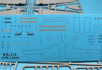 Макети  WB-57F "Canberra" recon.aircraft