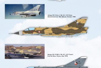 Макети  Mirage IIIC all-weather interceptor