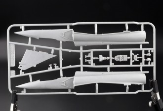 Scale model  Mirage 2000N with ASMP missile
