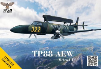 Scale model  TP-88 AEW (Swedish Air Force) 