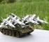 Макети SA-3 “GOA”(S-125 M “Neva-SC”) missile system on T-55 chassis