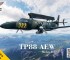 Scale model TP-88 AEW (Swedish Air Force) 